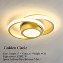 Axyaa LED European Ceiling Lamp for Living Room Bedroom Decor