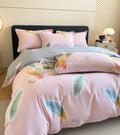 Axyaa Cotton Twill 4-Piece Set with Hot Print