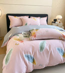 Axyaa Cotton Twill 4-Piece Set with Hot Print