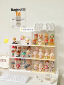 Axyaa Acrylic Toy Display Stand Box for Action Figures Organizes, Showcases, and Stores Toys