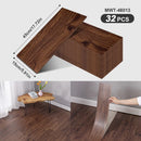 Axyaa Wood Grain Self-Adhesive Floor Strips: Peelable & Sticky for Living Room, Bedroom