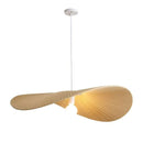 Axyaa Nordic Straw Hat Pendant Light Chandelier - Modern Minimalist Hanging Lamp