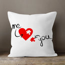 Axyaa LOVE Print Cushion Cover for Home Decor