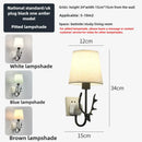 Axyaa Deer Horn LED Wall Light for Living Room, Bedroom, and Corridor