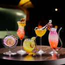 Axya Glass Cocktail Martini Champagne Bar Mix Glass