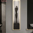 Axyaa Modern Abstract LED Wall Lamp for Home Decor