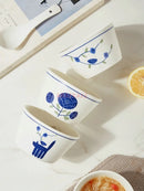Axyaa Ceramic Rice Bowl - Elegant Tableware for Home - Small and Beautiful