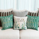 Axyaa Valentine's Day Pattern Cushion Cover for Bedroom and Living Room