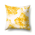 Axyaa Yellow Plant Landscape Print Decorative Cushion Cover 45X45CM