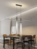 Axyaa Minimalist LED Pendant Light for Restaurant and Bar Counter