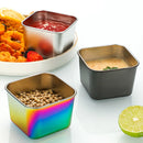 Axyaa Stainless Steel Sauce Cup Set for Kitchen Dipping & Serving