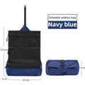 Axyaa Portable Men's Toiletry Bag: Foldable, Compact, Ideal for Travel, Camping, Business