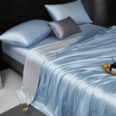 Axyaa Mulberry Silk Throw Blanket: Lightweight, Cooling, Handmade Luxury Comforter