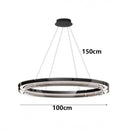 Axyaa Modern LED Pendant Light Chandeliers for Living & Dining Room Lighting