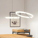 Axyaa Nordic Acrylic Chandelier LED Ceiling Light for Living Room Kitchen Restaurant