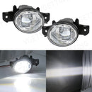 Axyaa LED Fog Lamps for Nissan Vehicles - Super Bright Foglights and DRL