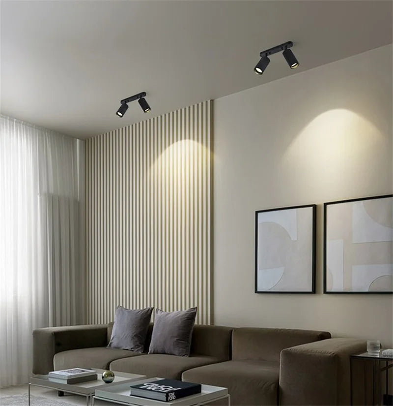 Axyaa Rotatable GU10 LED COB Spot Ceiling Downlight