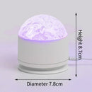 Axyaa Aurora Starry Sky Water Ripple Projector Night Light - Bedroom Living Room Decor
