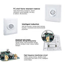 Axyaa Infrared Motion Sensor Light Switch for Corridor, Staircase - Auto On/Off