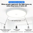 Axyaa LED Ceiling Light with Motion Sensor for Home Entryways & Staircases