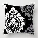 Axyaa Nordic Black Sweet Home Sofa Pillowcase Set