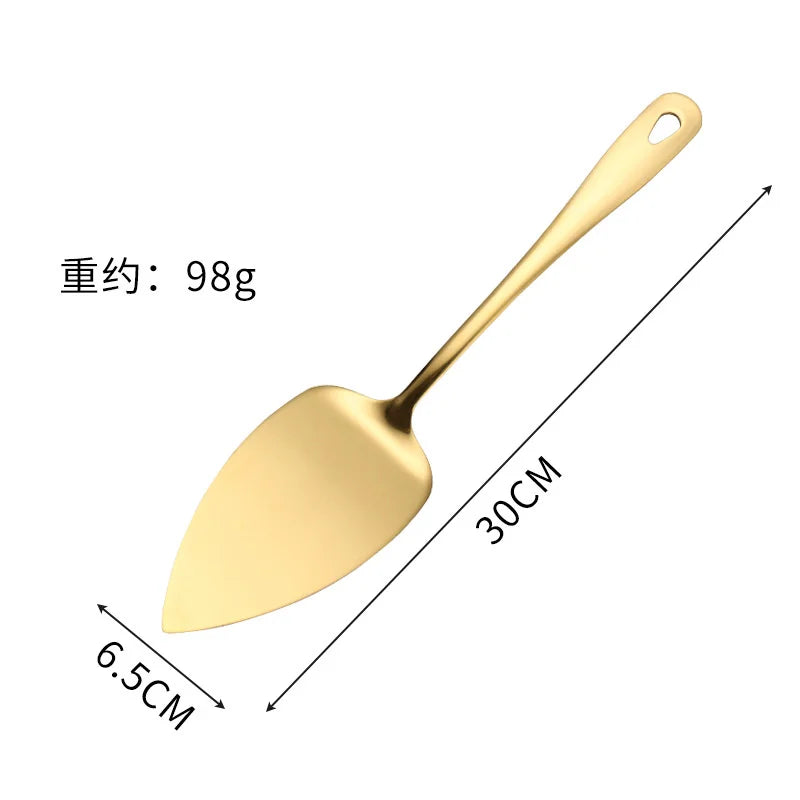 Axyaa Stainless Steel Kitchenware Set with Long Handle Utensils