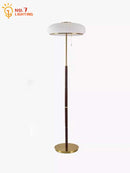 Axyaa Medieval Matsutake LED Floor Lamp Retro Luxury Designer Standing Lamp