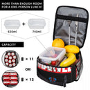 Axyaa Spider-Man Insulated Lunch Bag: Portable Cooler for School and Office