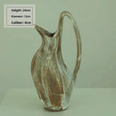 Axyaa Scandinavian Terra Cotta Vase for B&B & Tea House Decor
