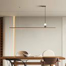 Axyaa French Wind Black LED Pendant Light for Bedroom, Living Room, and Restaurant