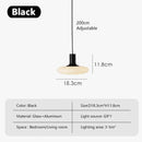 Axyaa Glass Dining Room Pendant Chandelier - Ceiling Hanging Light