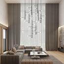 Axyaa Modern Duplex Pendant Light for Staircase, Villa, Hall, and Bedside