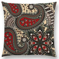 Axyaa Boho Paisley Floral Navajo Geometric Fantasy Pillowcase Suite.