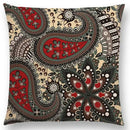 Axyaa Boho Paisley Floral Navajo Geometric Fantasy Pillowcase Suite.