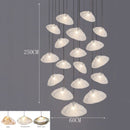Axyaa Living Room & Staircase Chandelier, Indoor Lighting Fixtures, Ceiling Lights