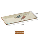 Axyaa Ceramic Sushi Plate - Japanese-style Rectangular Dish & Fried Fish Plate