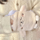 Axyaa Kawaii Plush Hot Water Bottle for Women Period Pain Relief and Comfort