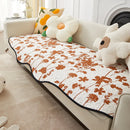 Axya Cotton Sofa Cover for Irregular Shaped Sofa - Four Seasons Universal Couch Protector