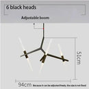 Axyaa Satellite LED Chandelier for Home Decor Lighting