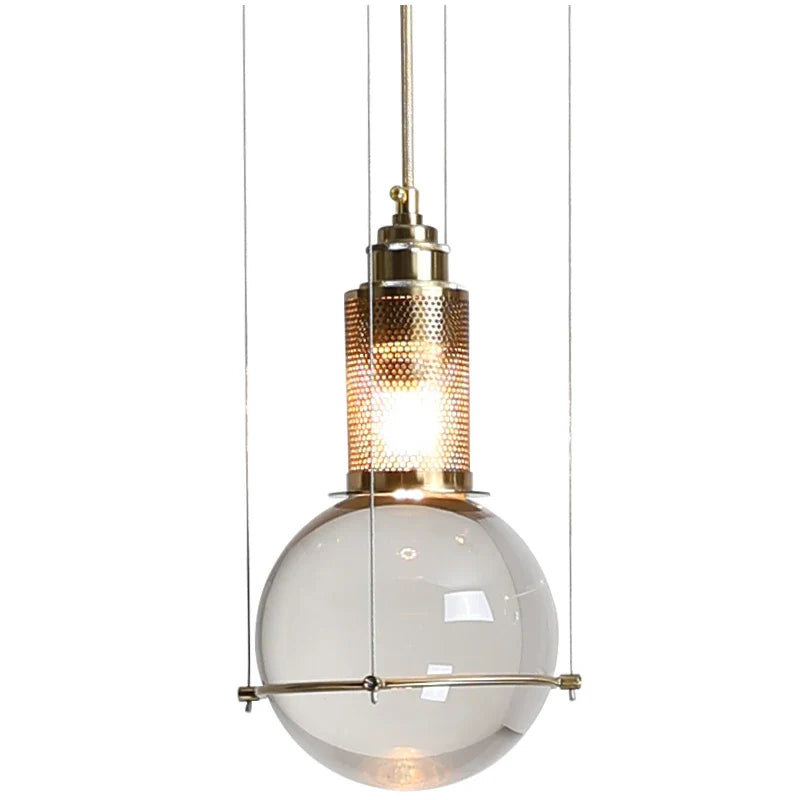 Axyaa Crystal Ball LED Pendant Lights - Indoor Lighting Fixture