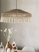 Axyaa Rattan Pendant Lights for Home Decoration and Ambient Lighting