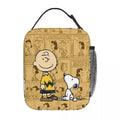 Axyaa Cartoon Dog Lunch Bag: Thermal Insulated, Portable Food Container, Cooler Box