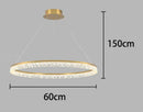 Axyaa Modern LED Pendant Light Chandeliers for Living and Dining Room