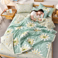 Axyaa Summer Cool Comforter: Lightweight Skin-friendly Quilt for Adults & Kids