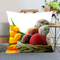 Axyaa Satin Fabric Easter Pillow Case Set for Wedding and Home Decor