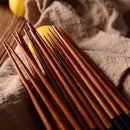 Axyaa Wooden Chopsticks Set 22cm, 2/5 Pairs