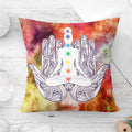 Axyaa Mandala Sun Moon Pillowcase: Bohemian Sofa Cushion Cover