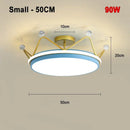 Axyaa Princess Crown LED Ceiling Light for Girl's Bedroom