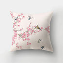 Deer Animal & Natural Leaves Cushion Cover by Axyaa - Home Decoration