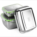 Axyaa Stainless Steel Sealed Food Storage Container Lunch Box for Camping School